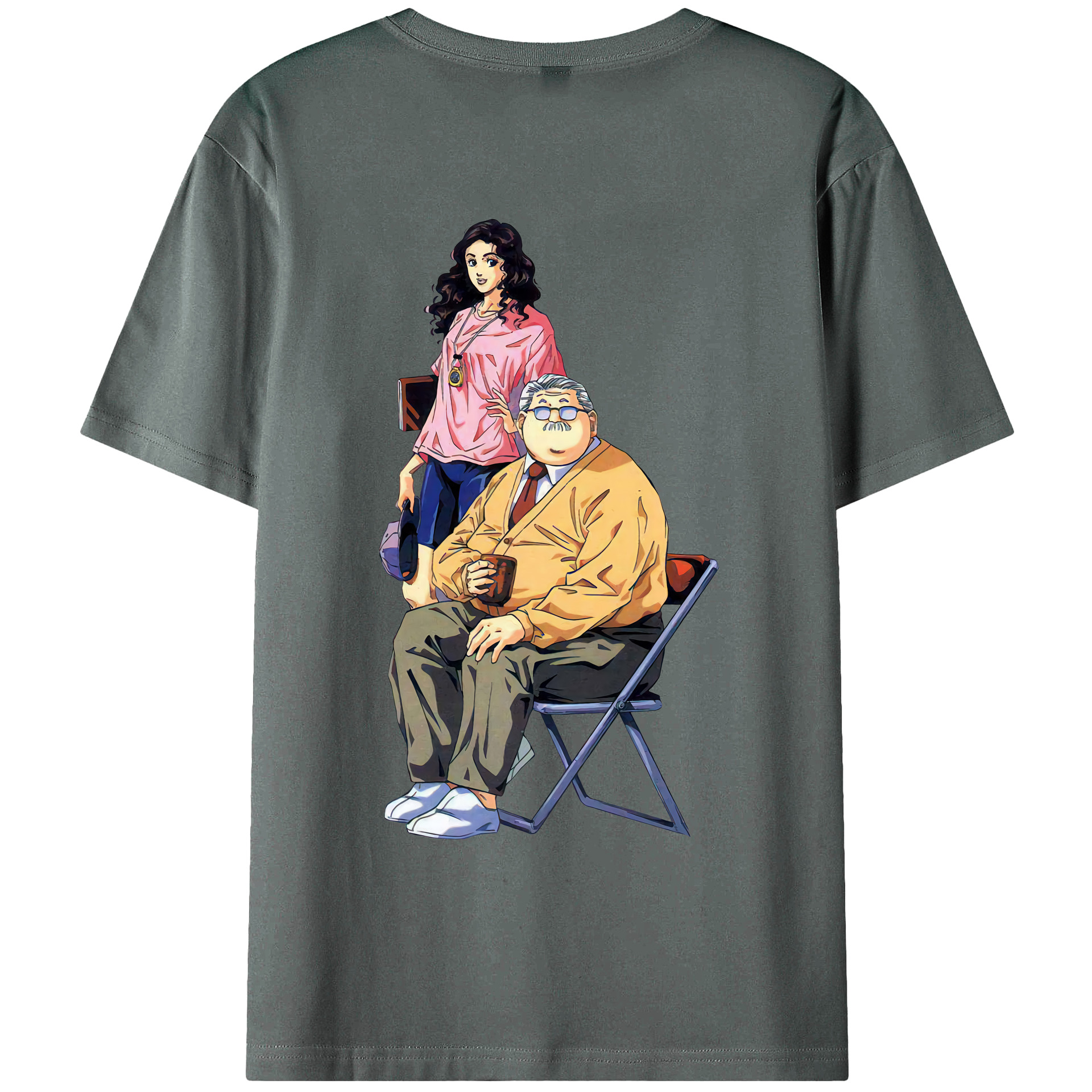 （画像用） SLAM DUNK／スラムダンク 綿100％ メンズ半袖Tシャツ（バックプリント） 通気性